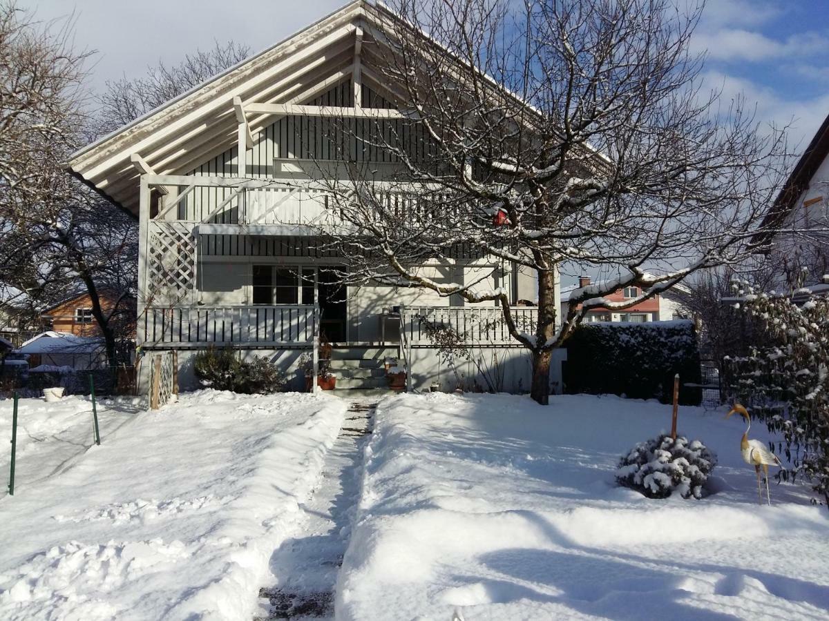 Gardenia-Altach, 2-4 P, Kueche, Garten, Terrasse, Parkplatz, Wifi, Ski Stellplatz Exterior foto